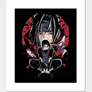 ITACHI UCHIHA MERCH VTG Posters and Art